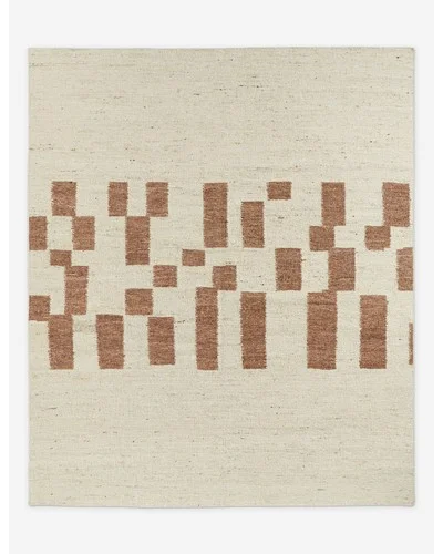 Mosaic Handwoven Wool Rug by Élan Byrd - 2'6" x 8' Runner