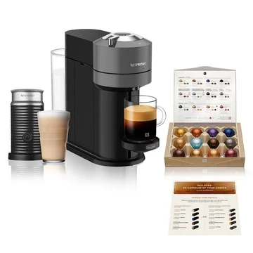 Nespresso Vertuo Next Coffee/Espresso Maker w Frother & Voucher