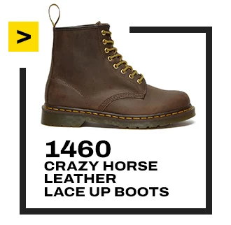 1460 Crazy Horse Leather Lace up Boots