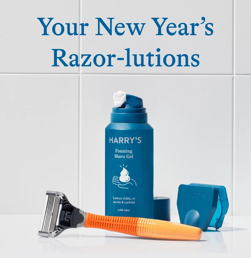 Your New Year's Razor-lutions
