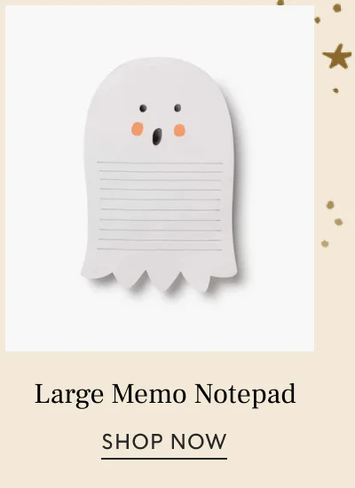 Large Memo Notepad SHOP NOW