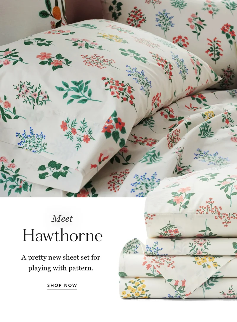 Shop Hawthorne Sheets