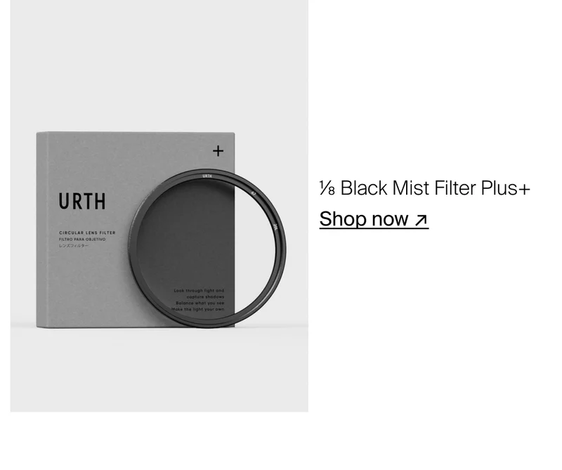 1/8 Black Mist Filter Plus+