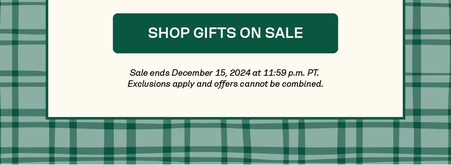 Up to 50% off gifts (they actually want)
