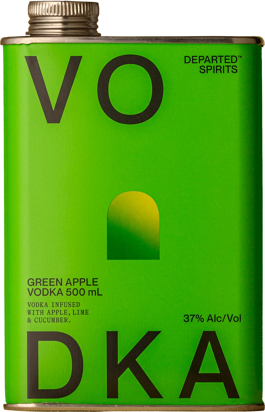 Image of Departed Spirits <br>Green Apple Vodka 500mL