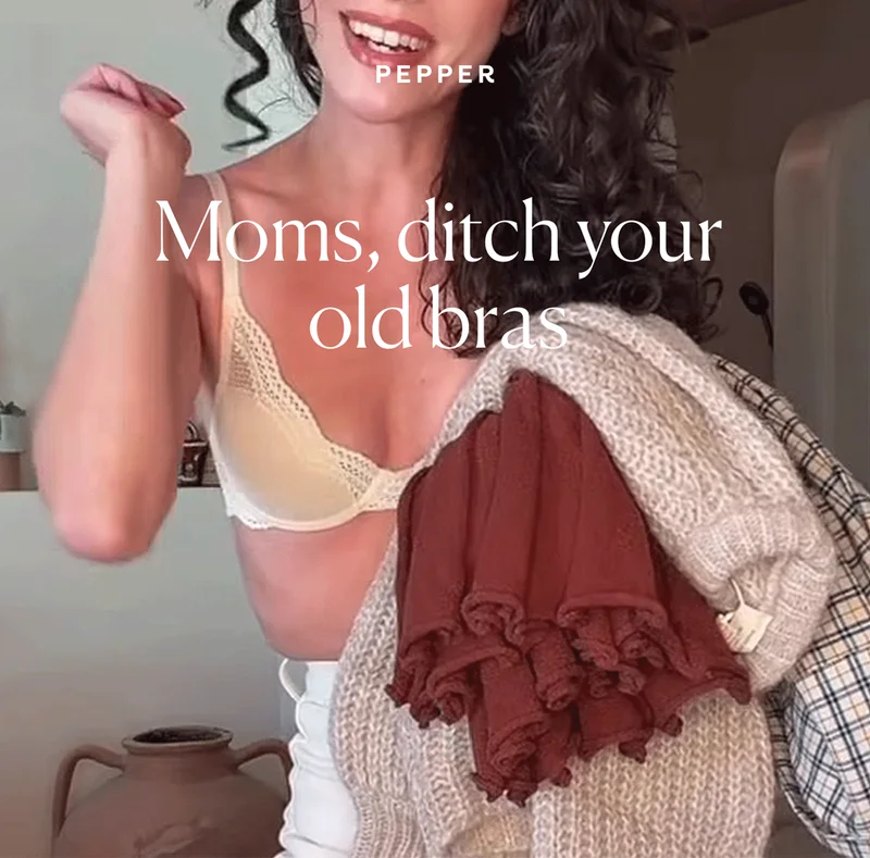 Moms, ditch your old bras