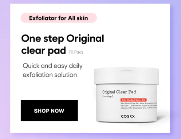 one step original clear pad