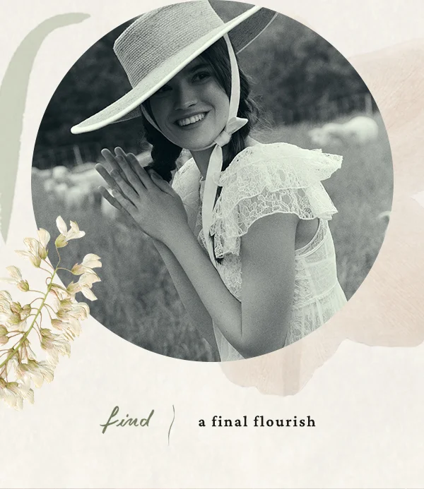 Find a final flourish