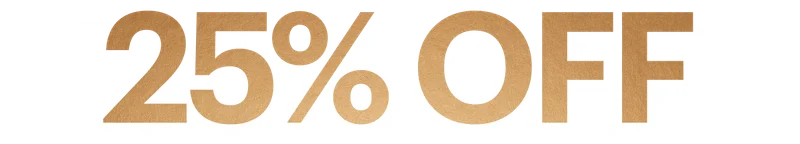 25% OFF