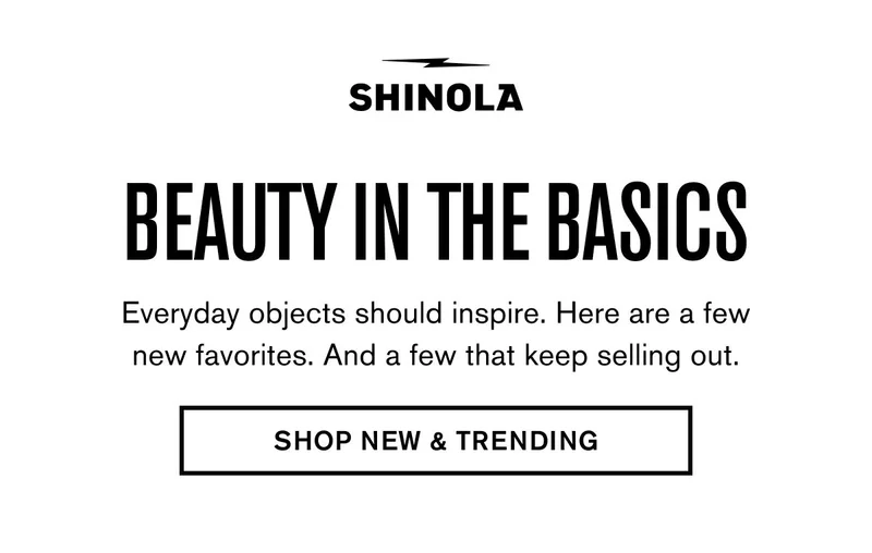 BEAUTY IN THE BASICS | Everyday objects should inspire. Here are a few new favorites. And a few that keep selling out. | SHOP NEW & TRENDING