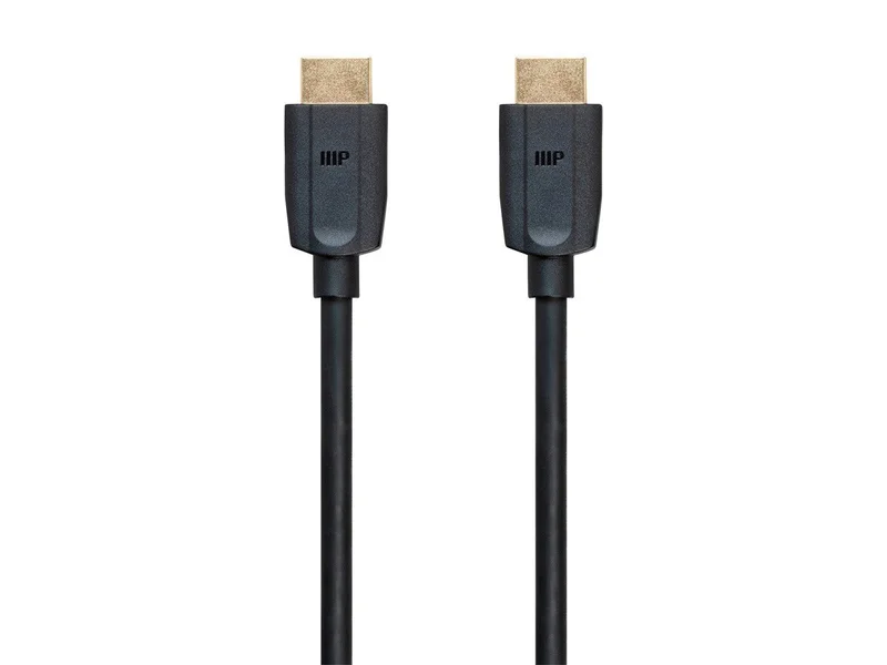 8K Ultra High Speed HDMI Cable - 8K@60Hz, 4K@120Hz, 48Gbps, HDR, VRR, 8ft, Black