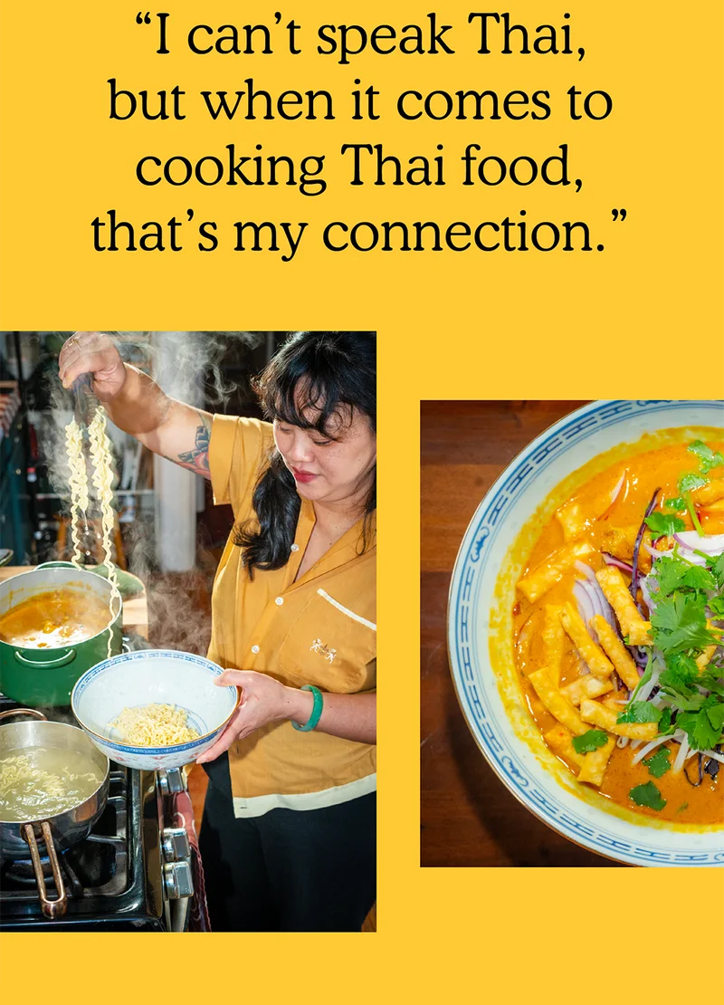 Read more on how Dianna Daoheung connects to her Thai heritage