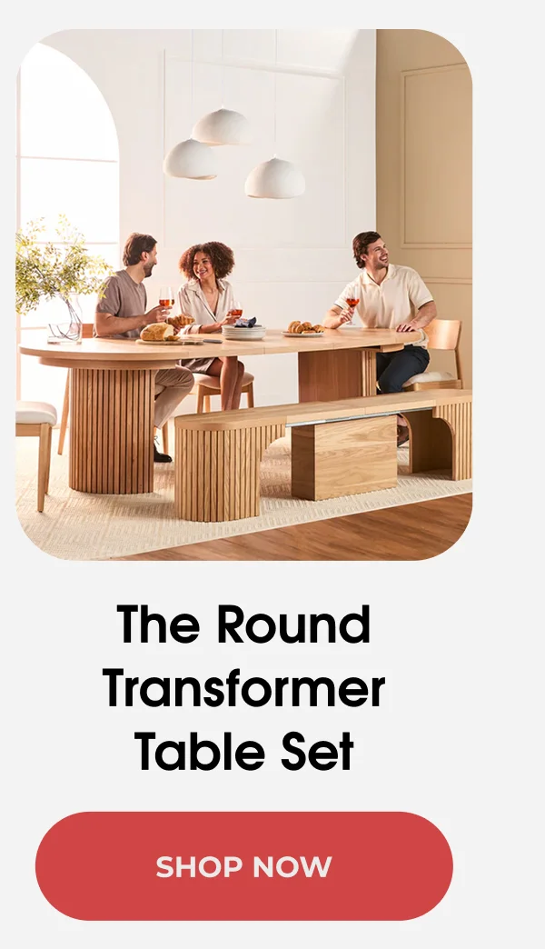 The Round Transformer Table Set