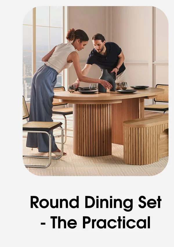 Round Dining Set - The Practical