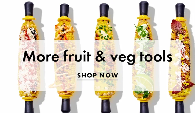 More fruit and vegetable tools