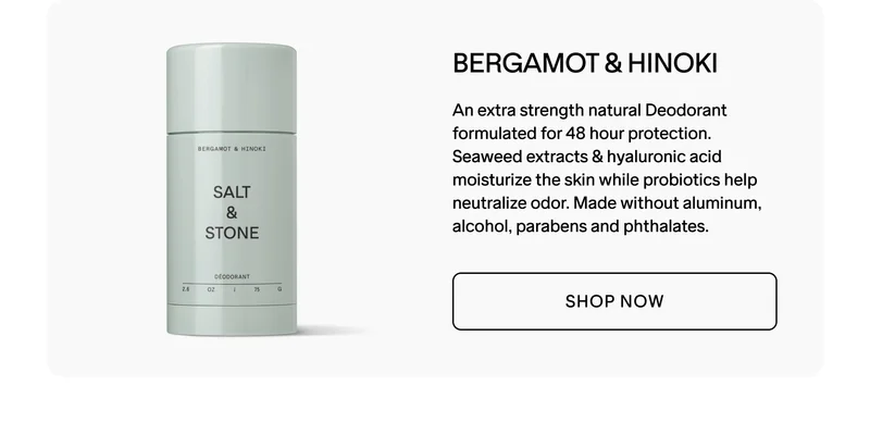 Deodorant - Bergamot & Hinoki