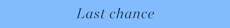 Last Chance