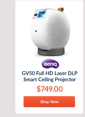 BenQ GV50 Full HD Laser DLP Smart Ceiling Projector