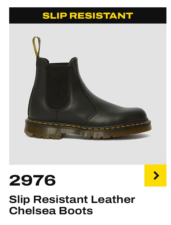 2976 Slip Resistant Leather Chelsea Boots