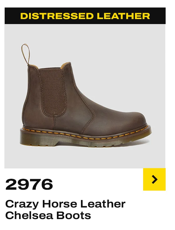 2976 Crazy Horse Leather Chelsea Boots