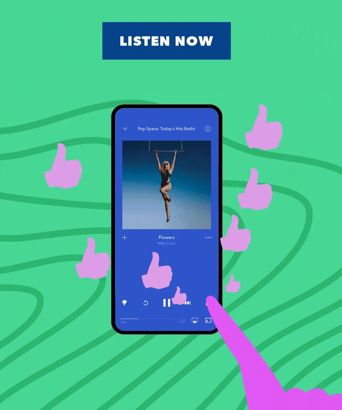 Listen to your Thumbprint Radio