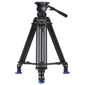 Benro discount code 3-Section Aluminum Alloy Twin Leg Video Tripod with Video Head