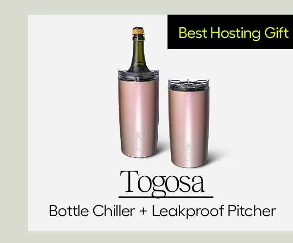 Best Hosting Gift - Togosa, Bottle Chiller + Leakproof Pitcher