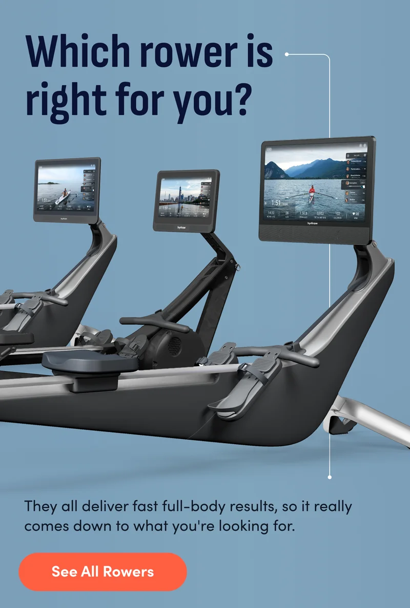 Which rower is right for you? They all deliver fast full-body results, so it really comes down to what you're looking for. Shop All Rowers.