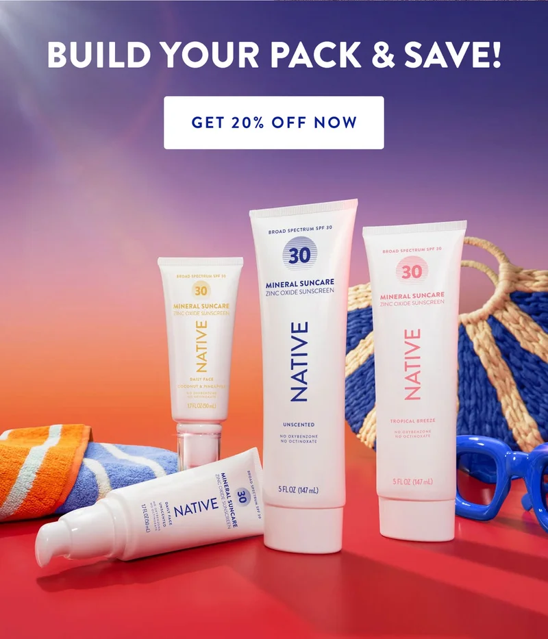 BUILD YOUR PACK & SAVE! GET 20% OFF NOW