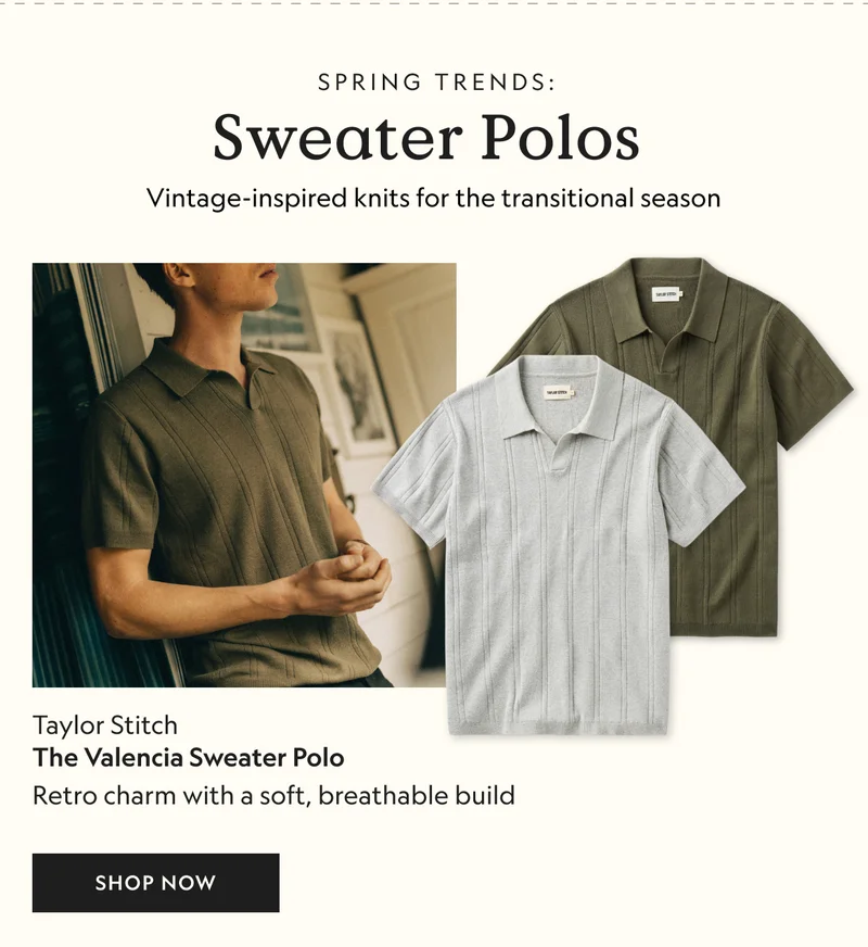 The Valencia Sweater Polo