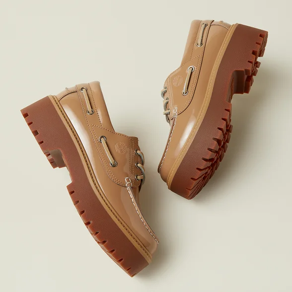 Women's Stone Street Platform Boat Shoe