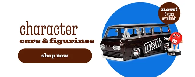 CHARACTER CARS & FIGURINES