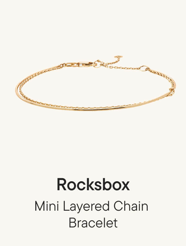 Mini Layered Chain Bracelet