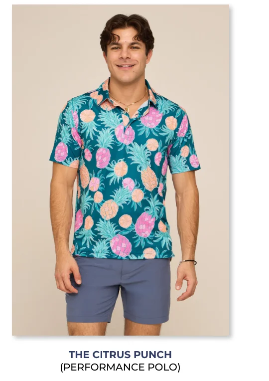 Performance Polo: The Citrus Punch