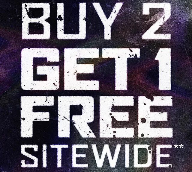 Hours Left! Buy 2, Get 1 Free Sitewide. Exclusions Apply.
