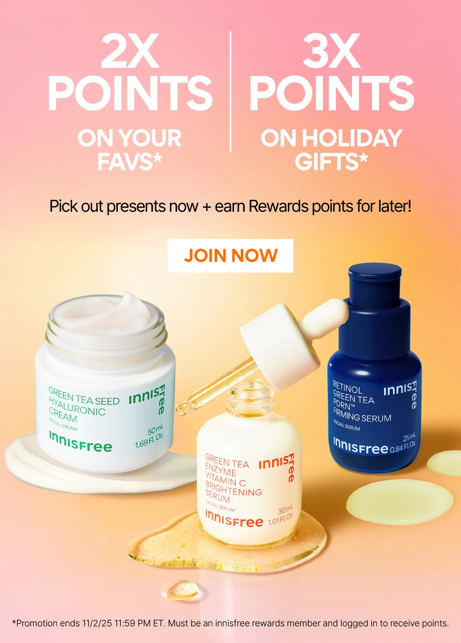 2X POINTS ON YOUR FAVS, 3X POINTS ON HOLIDAY GIFTS