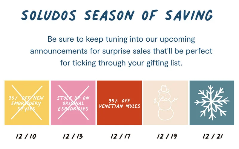Soludos Season of Saving