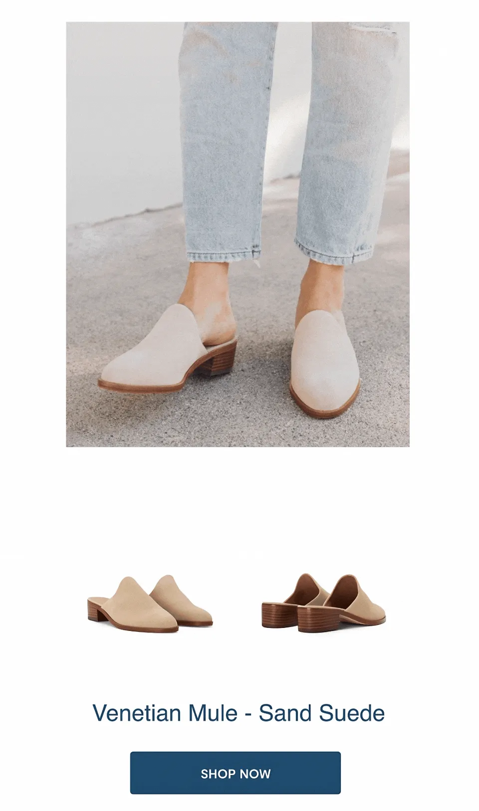 The Venetian Mule Sand