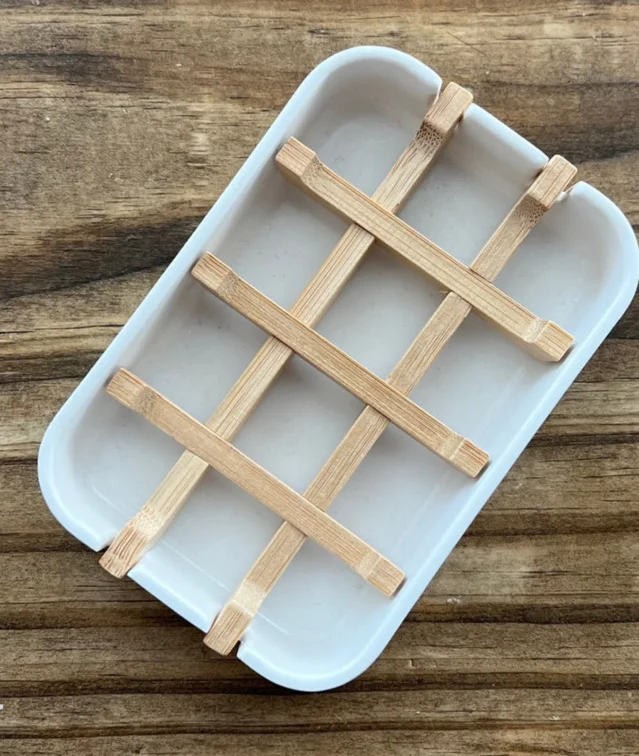 White Soap Dish