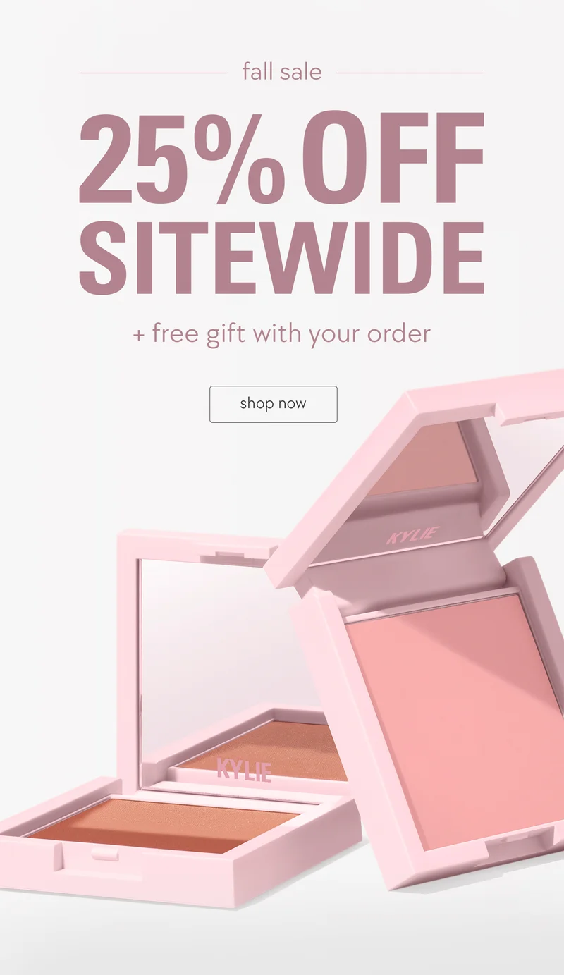 fall sale! 25% off sitewide, plus free gift with your order