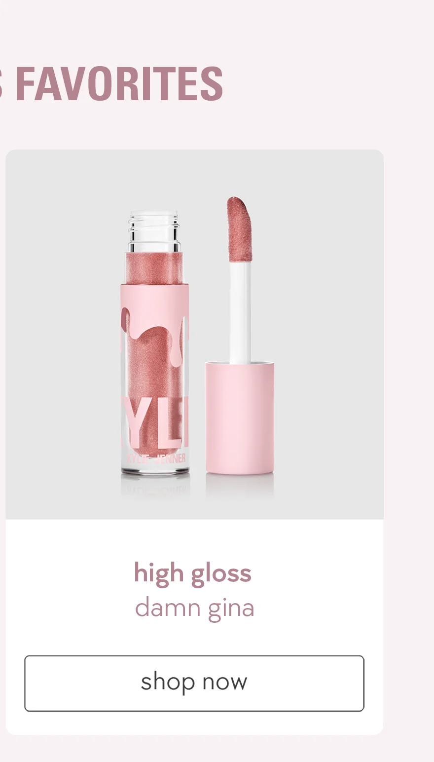shop damn gina high gloss