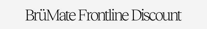 BrüMate Frontline Discount