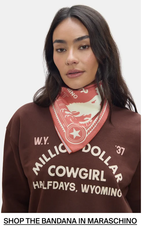 Shop the Bandana in Maraschino