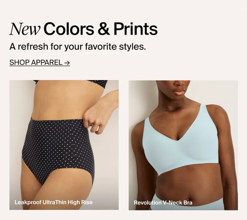 New Colors & Prints. A refresh for your favorite styles