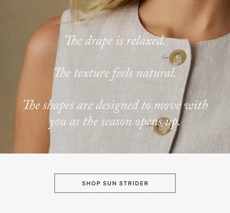 This is Sun Strider | Shop The Collection