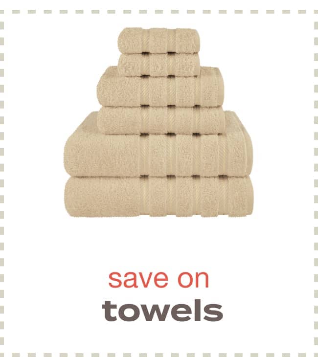 Save on Towels