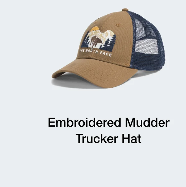 Embroidered Mudder Trucker Hat