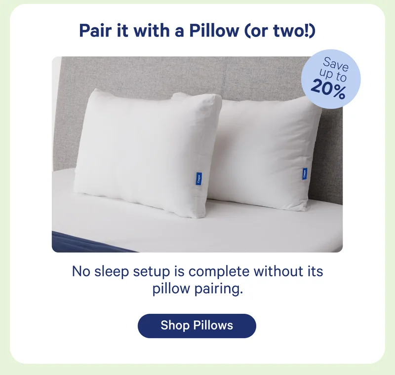 Pair it with a pillow