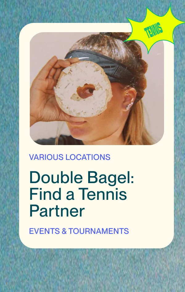 Double Bagel: Find a Tennis Partner