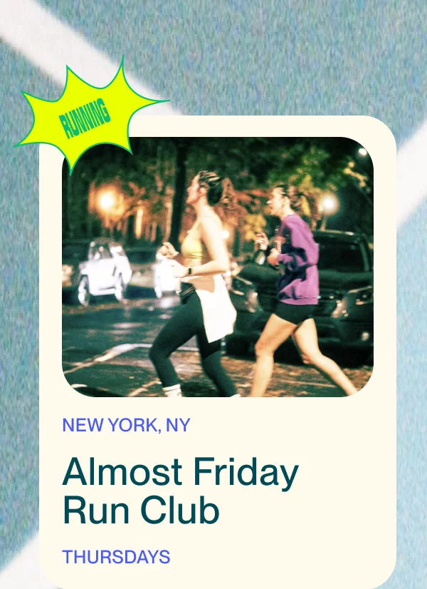 Almost Friday Run Club